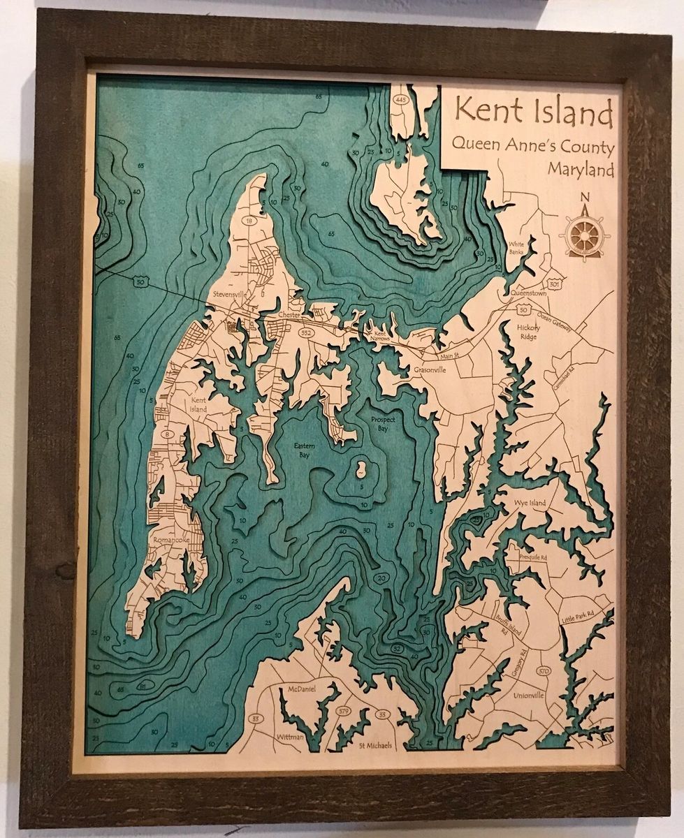 Kent island 14'' X 18''